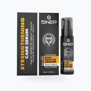 Sinep Beard & Mustache Serum - Strengthening Care (Pro-Care) - Argan & Keratin (50 ml, pcs)