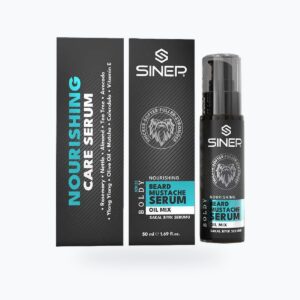 Sinep Beard & Mustache Serum - Nourishing Care (Boldy) - Tea Tree Oil & Avocado (50 ml, pcs)
