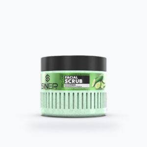 Sinep Facial Scrub with Vitamin E - Cucumber (400 ml, pcs)