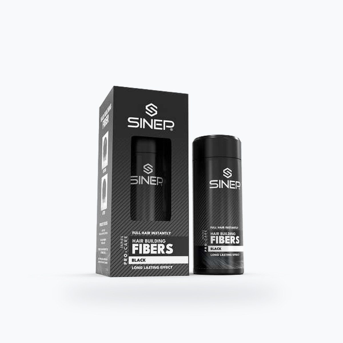 Sinep Hair Building Fibers - Black (30 g, pcs)